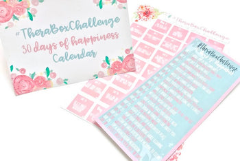 30 Days of Happiness Calendar + Card - PDF VERSION ONLY