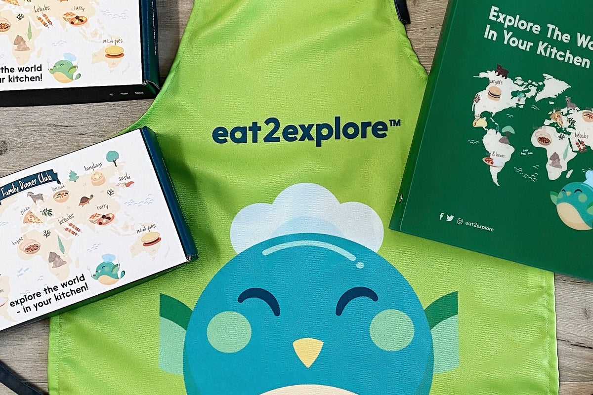 eat2explore kids Apron