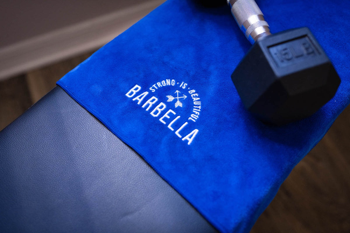 [BARBELLA] HOODED GYM TOWEL