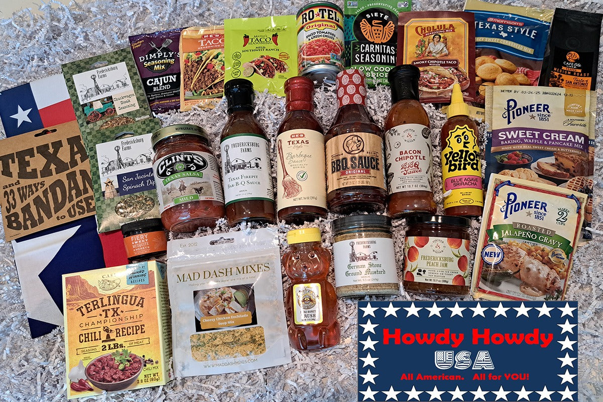 Texas! Chuckwagon Box-Your Personal Pantry for Favorite Texas Foods