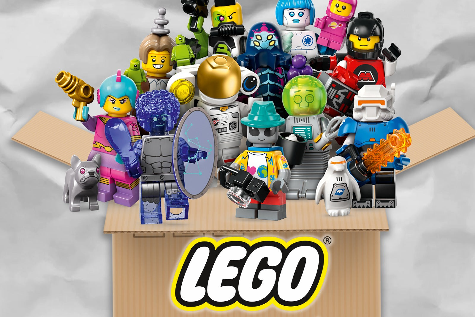 Lego minifigure subscription box sale