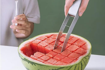 Watermelon Slicer, Watermelon Cutter, Melon Cutter Tool, Watermelon Cutting tool Stainless Steel Fruit Cutter