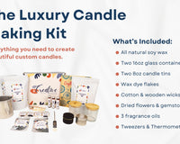 Candle & Resin Gift Set Duo