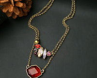 3-in-1 Multi-Layer Multi-Stone Convertible Necklace