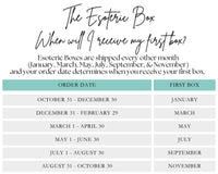 ESOTERIC Bi-monthly Box  $49.95