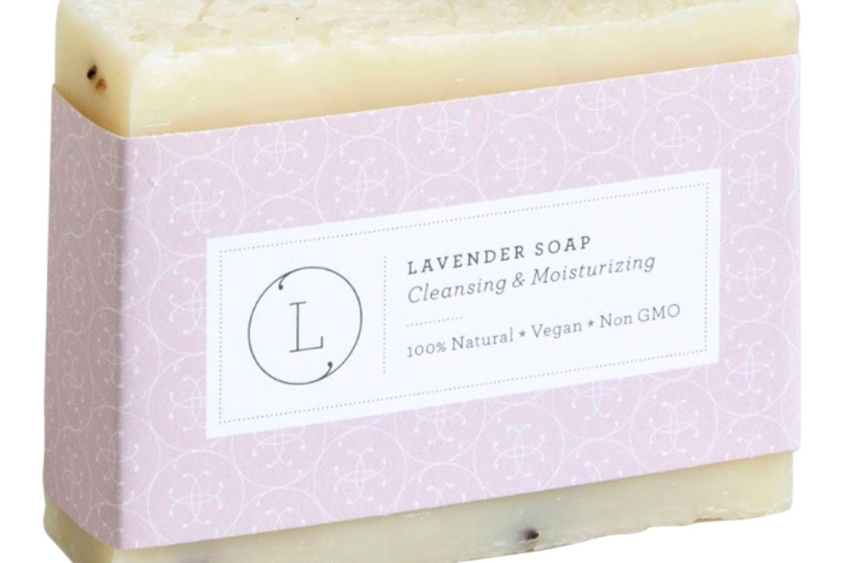 Lavender Soap Bar, Natural Handmade Soap, Vegan Skincare gift