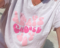 Always Choose Joy monthly tee shirt club!