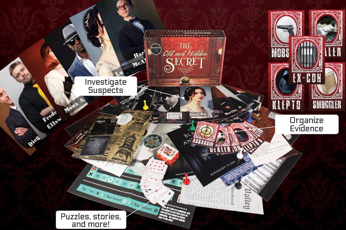 5 Deadbolt purchases mystery society games