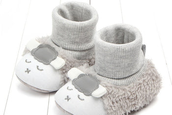 "Baby's First" Lamb Booties