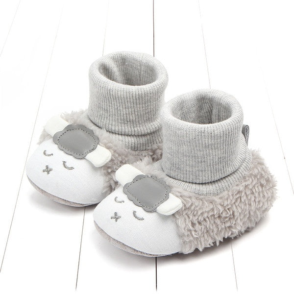 "Baby's First" Lamb Booties