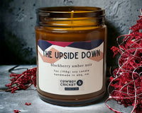 The Upside Down Soy Candles and Melts - Blackberry Amber Noir