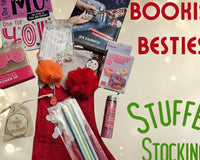 Bookish Besties stuffed stocking