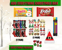 Holiday Gift Box & Snack Box - Christmas Candy Box