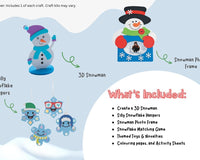 Counting Snowflakes Craft Box Ages 2-4