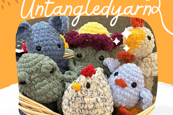 Crochet Toy of the Month Club by Untangledyarn