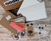 Torn Paper Art Craft Box