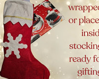 Bookish Besties stuffed stocking