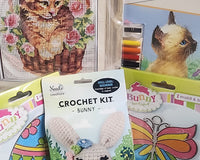 Kids Level 3 - Counted Cross Stitch & Punch Needle - Craft Subscription Box (Recommended Age 10+).