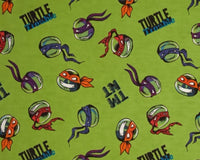 TMNT Flannel Face Mask