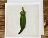 Single Okra Any Occasion Card