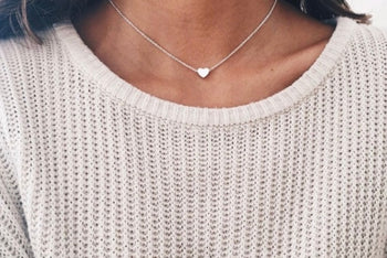 HEART ♡ 14k Gold| Silver Tarnisg free Necklace