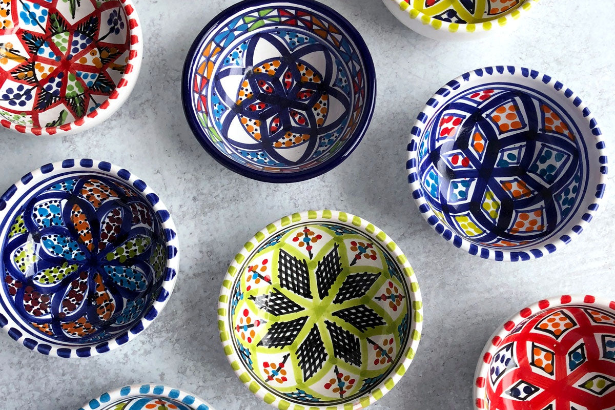 Tunisian Ceramic Bowl