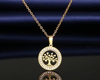 FAMILY TREE ♡ AAA CZ Diamond Tarnish Free Necklace