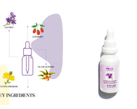 Saffron Goji Berry Night Face Serum | RESTORATIVE & RADIANCE - $40 in Retail.