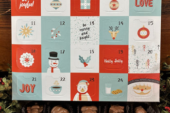 Christmas Shapes Artisan Chocolate Advent Calendar