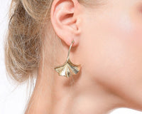 Leaf Drop Earrings