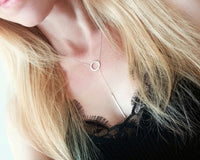 ATHENA ♡ 14K Gold Tarnish Free Lariat Necklace