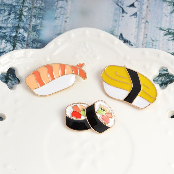 Cartoon Sushi Pin