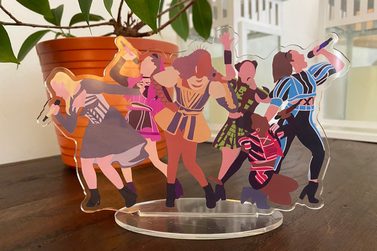 Six-inspired Acrylic Stand