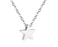 STAR  Minimalist 14K Gold Stainless Steel Tarnish free Necklace