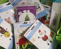 Kids Level 2 - Needlepoint & Punch Needle - Craft Subscription Box (Recommended Age 8+).