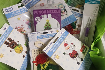 Kids Level 2 - Needlepoint & Punch Needle - Craft Subscription Box (Recommended Age 8+).