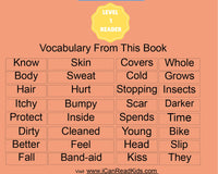 Human Body Homeschool Skin: I Can Read Books Level 1 (I Can Read Kids Books Book 9)