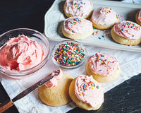 SOLD OUT: Pink Frosted Sugar Cookies: 1-Time Baking Kit