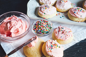 SOLD OUT: Pink Frosted Sugar Cookies: 1-Time Baking Kit