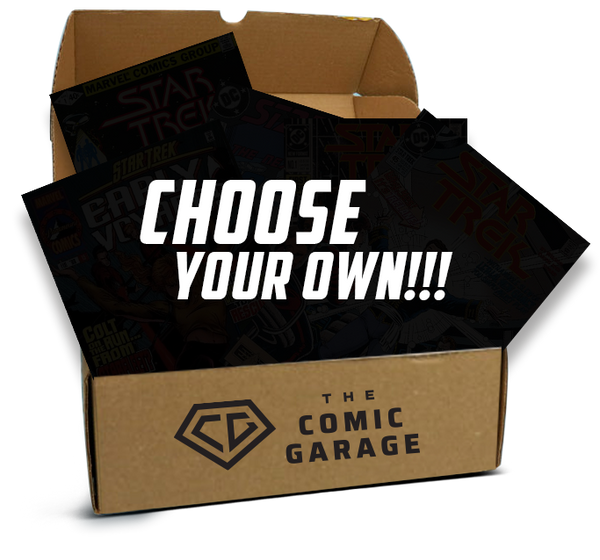 Choose Your Own Character Comic Box