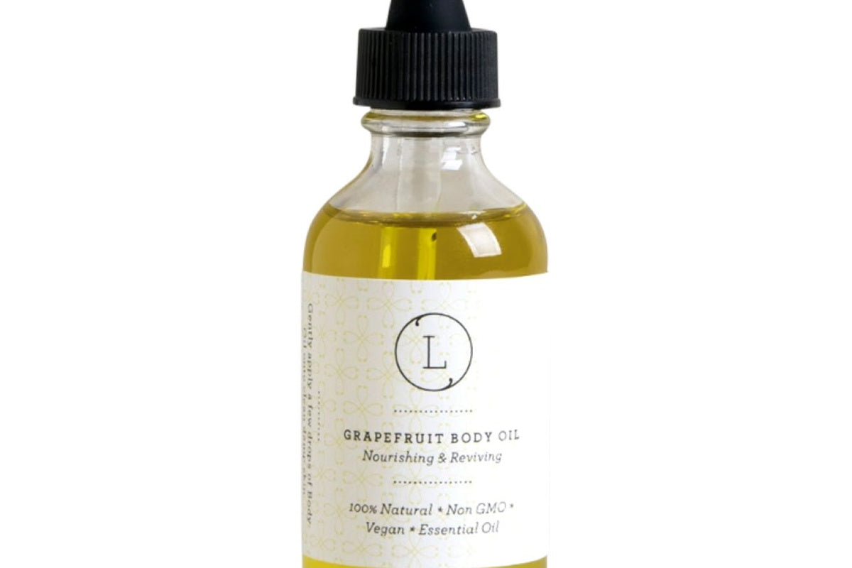 Natural Grapefruit Moisturizing Body Oil