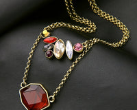 3-in-1 Multi-Layer Multi-Stone Convertible Necklace