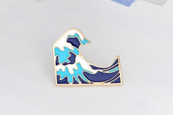 Arctic Wave Pin