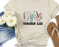 Chalk to Pens Teacher Shirts