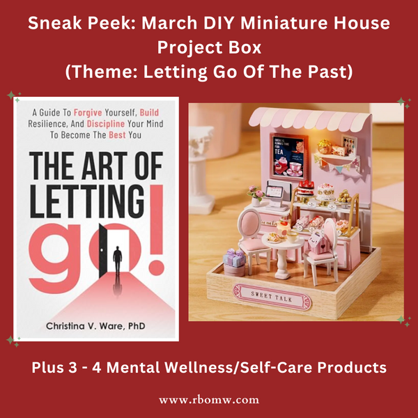 DIY Miniature House Self-Love Project Box (One-Time Order) (Theme: Letting Go Of The Past)