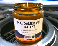 Poe Dameron's Jacket Soy Candles and Melts - Aftershave & Leather - Space Adventure Inspired