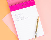 Plan the Work, Work the Plan Task Journal