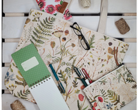 Botanical Canvas Pouch