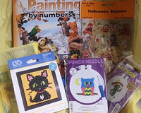 Kids Level 3 - Counted Cross Stitch & Punch Needle - Craft Subscription Box (Recommended Age 10+).