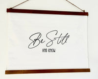 Wall Sign “Be Still and Know”